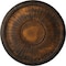 Ekena Millwork Leandros Ceiling Medallion (Fits Canopies up to 6 3/8"), Hand-Painted Rust, 19 7/8"OD x 1 1/4"P CM22LNRUS - alternate 1